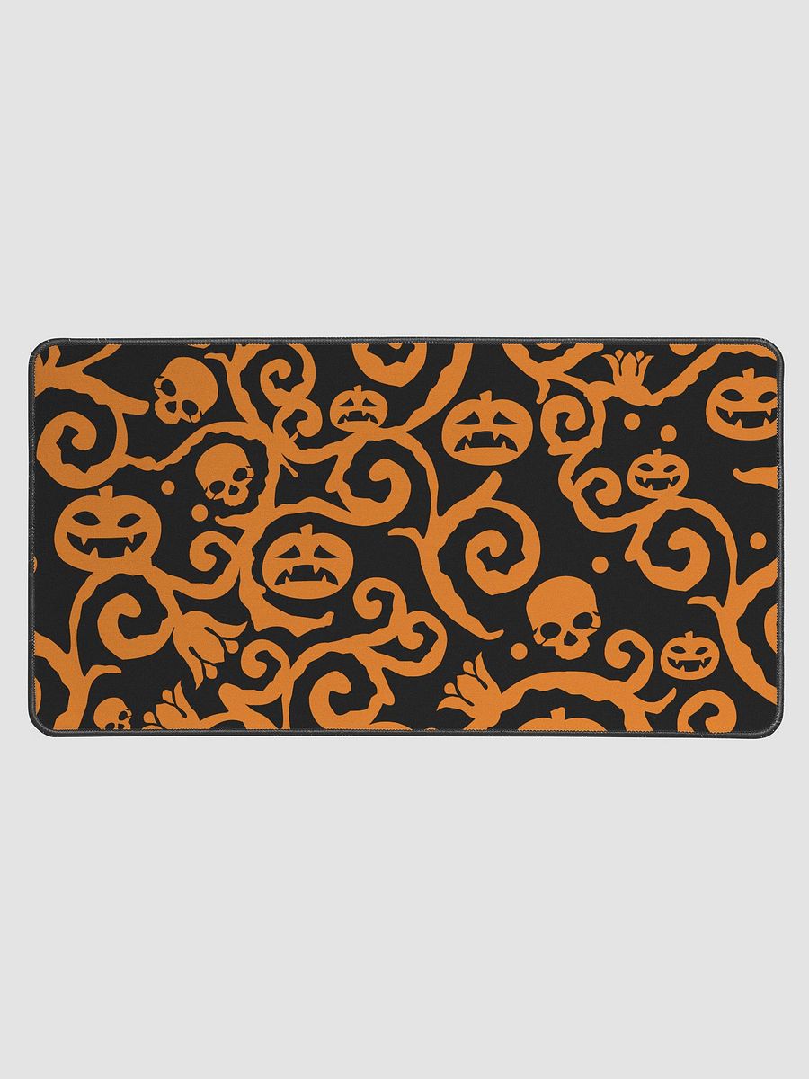Scary Pumpkins Skull Gaming Mouse Pad product image (1)