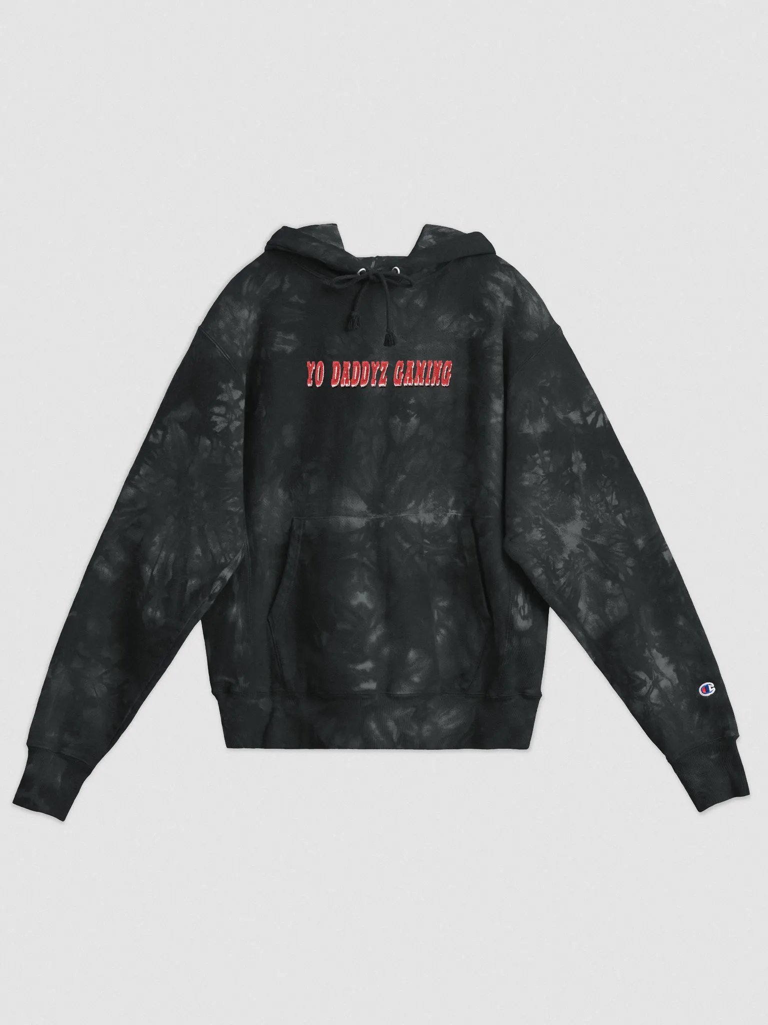 YO DADDYZ GAMING Champion Tie-Dye Hoodie product image (1)