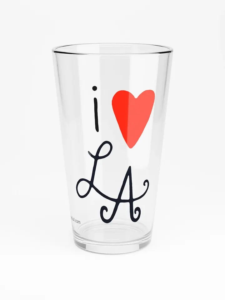 i ❤️ LA Pint Glass product image (2)