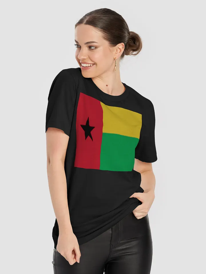 Exclusive Unisex Guinea-Bissau Flag Graphic Tee by Graphic Grove product image (1)