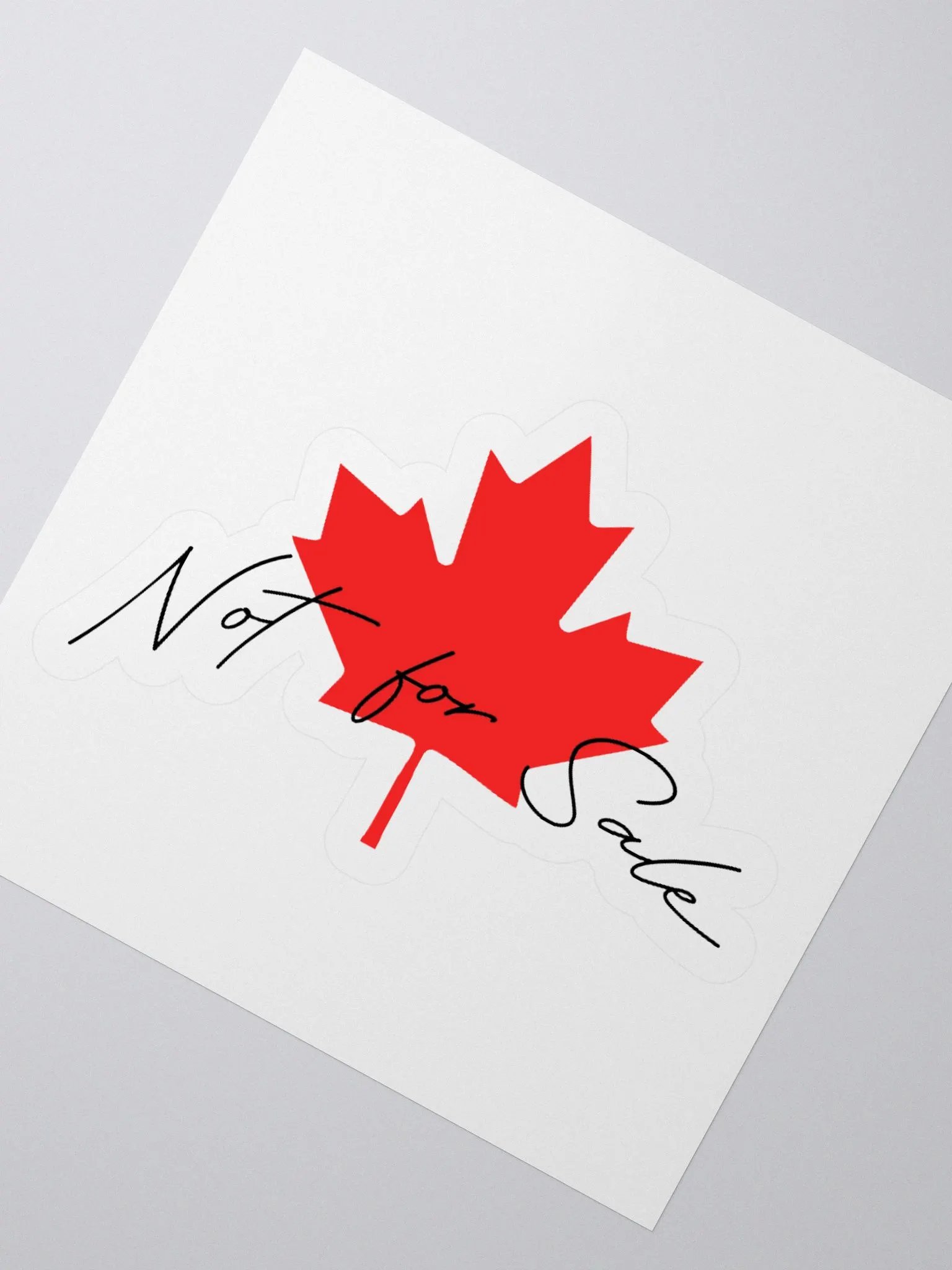 Canadian "Not For Sale" by Shameless product image (5)