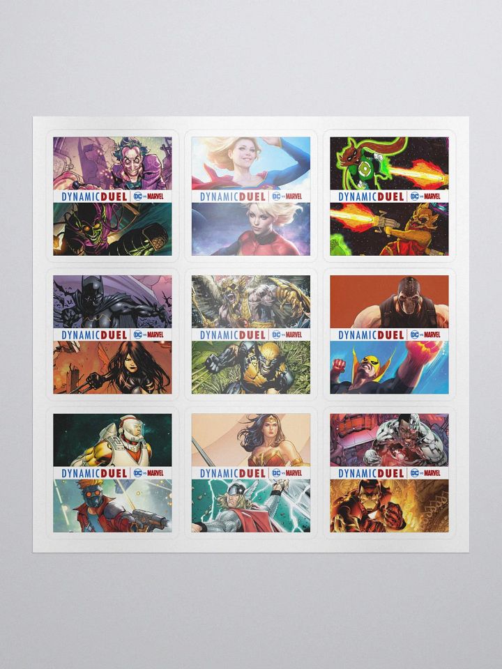 Dynamic Duel Episode Cover Stickers - Series 2 product image (1)