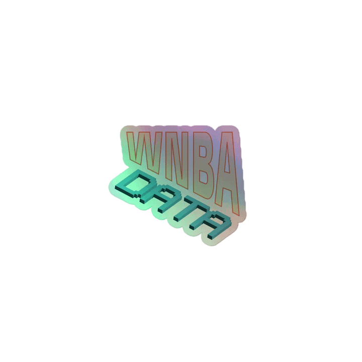 WNBADATA Holo Sticker product image (1)
