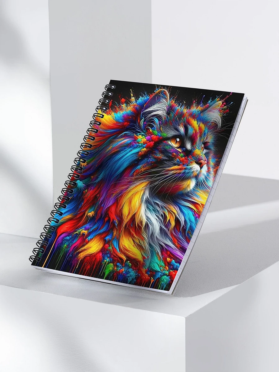 Spiral Notebook: Norwegian Forest Cat 2 product image (3)