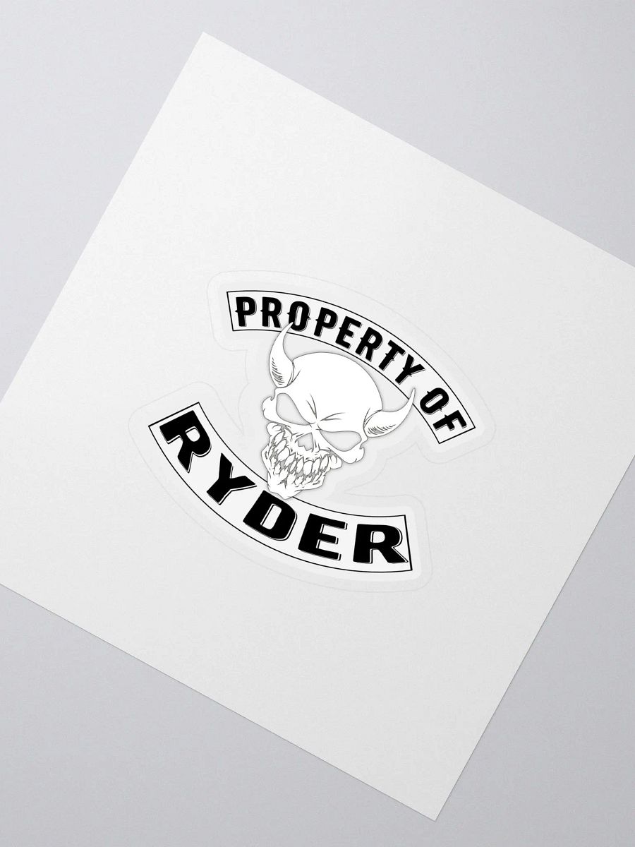 Property of Ryder Sticker product image (2)