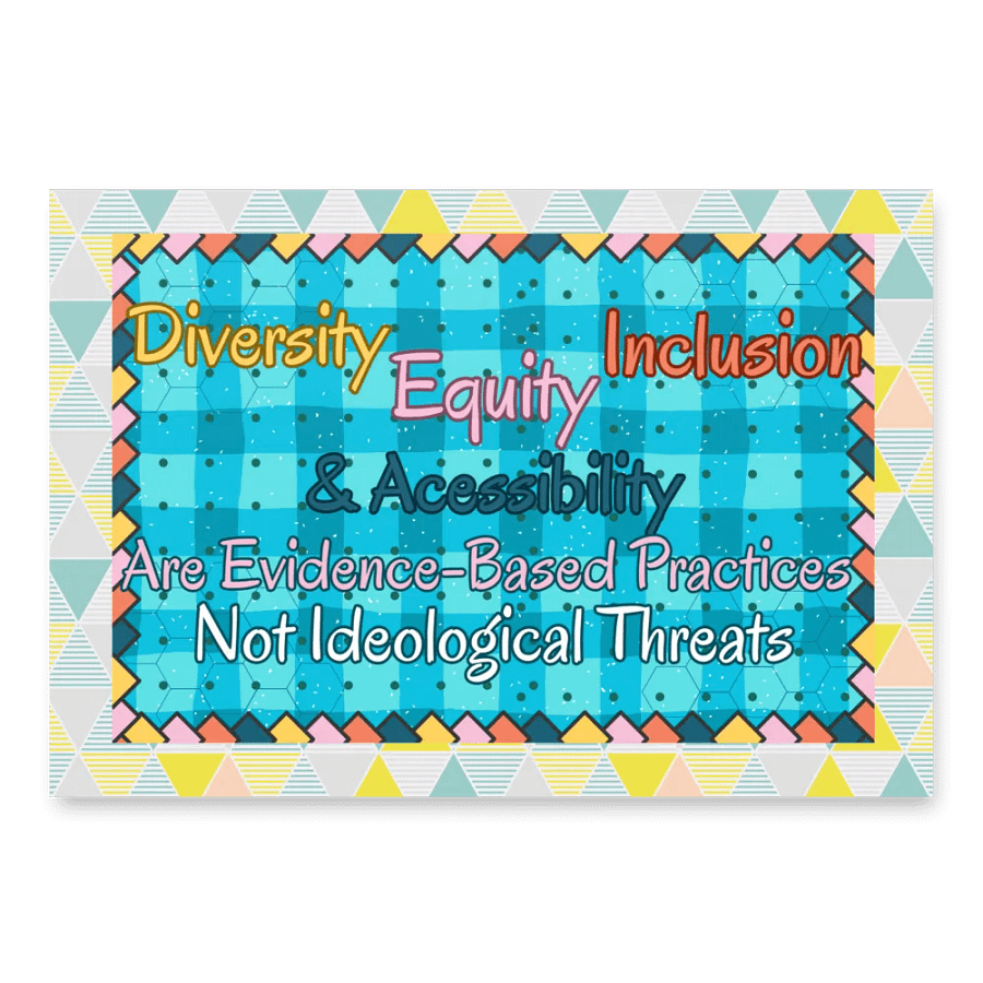 Hands Off DEIA, Evidence Based Practices, Protest Papers product image (1)