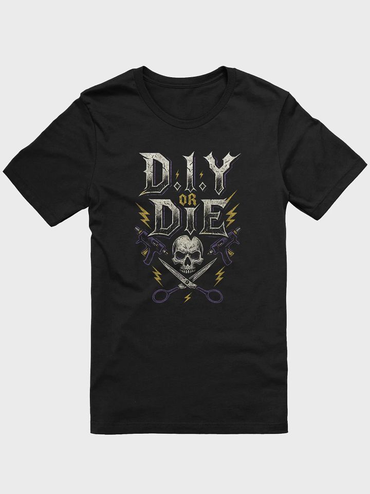 D.I.Y. or Die Metal T-Shirt for Makers product image (1)