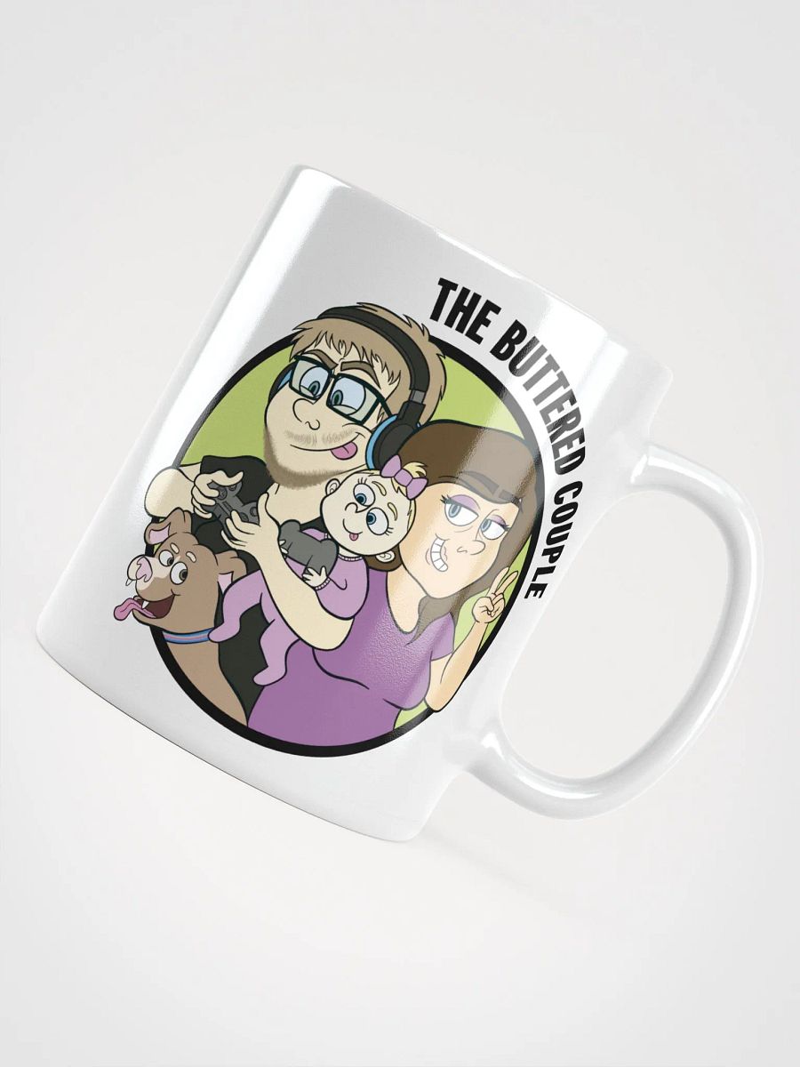 The Buttered Couple Logo Glossy Mug product image (12)