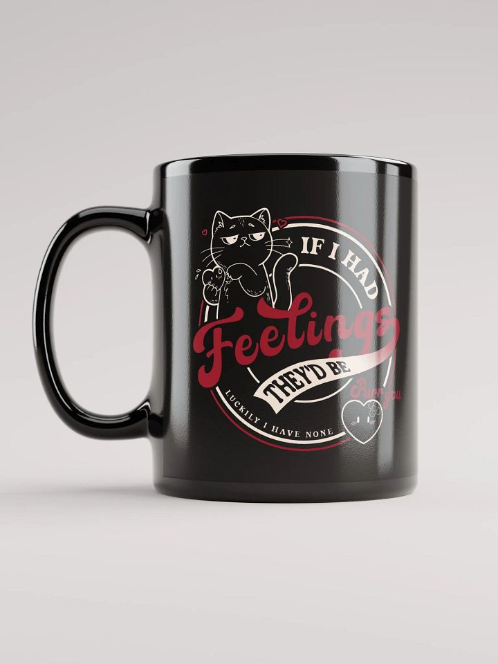 Paws Off My Heart - black mug product image (2)