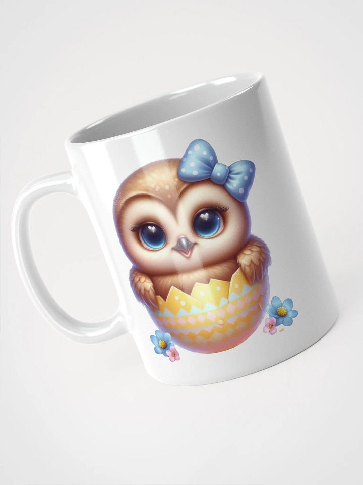 Owl Easter Egg - White Mug product image (1)