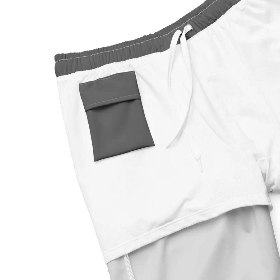 Eyes and Teeth All-Over Print Swim Trunks product image (6)