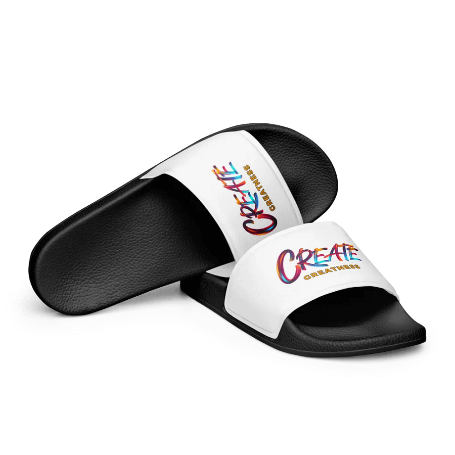 Create Greatness Women's Slides product image (8)