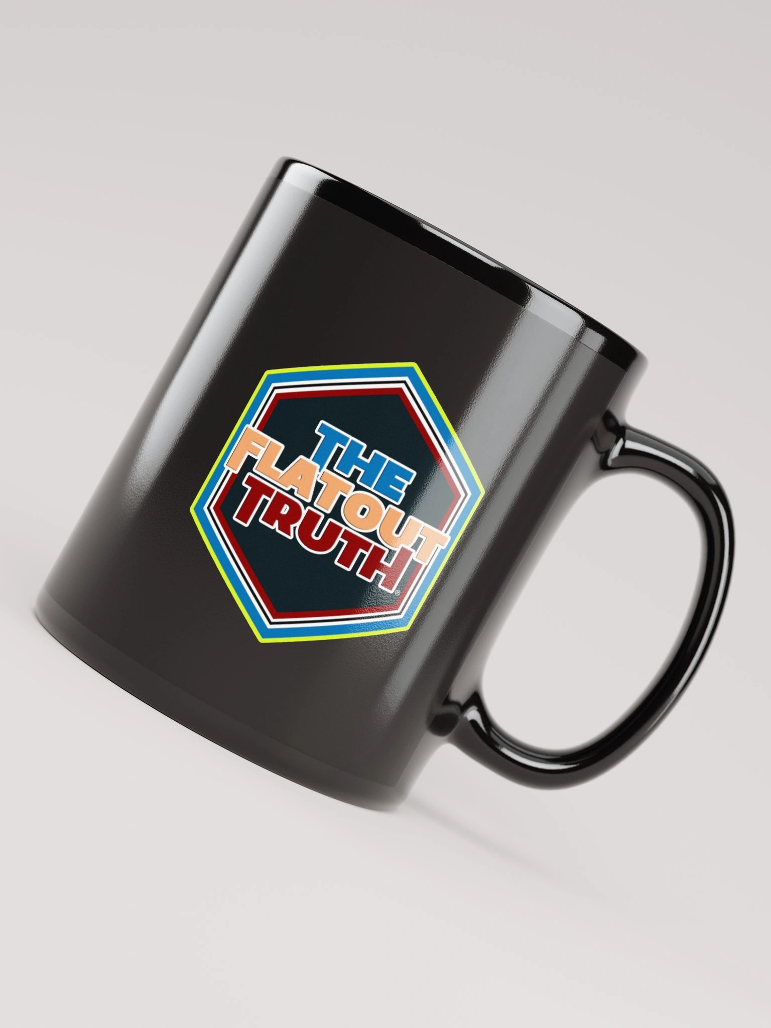 TFOT Sandy Hex Black Logo Mug product image (6)