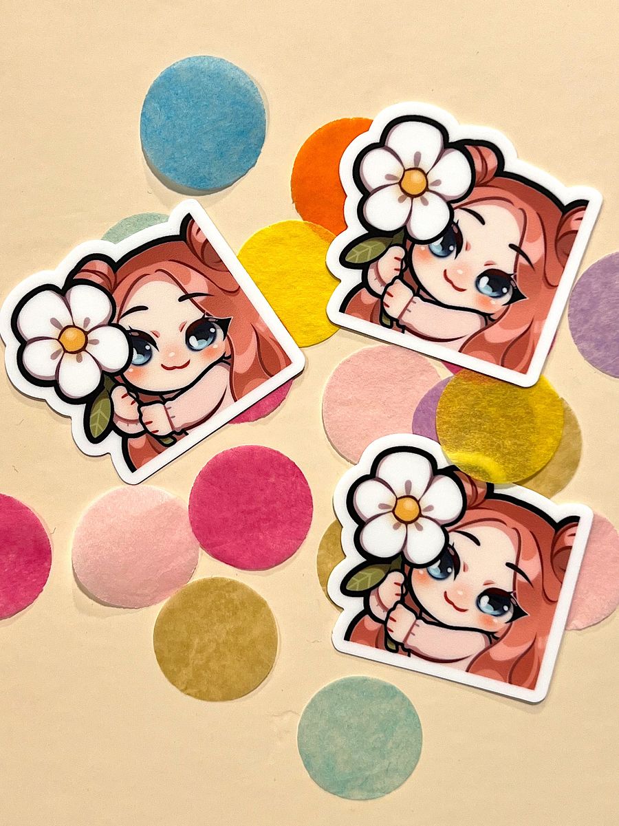 millycFlower sticker product image (4)