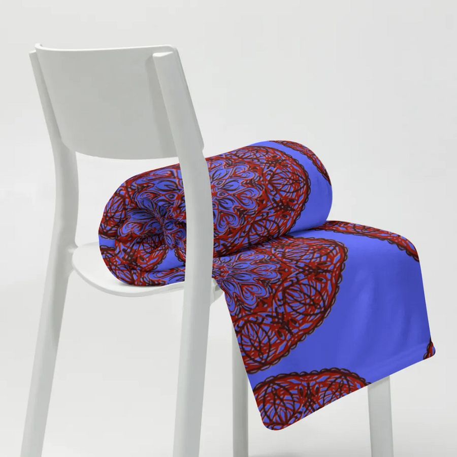 Mystic Mandala Dream Throw Blanket product image (9)