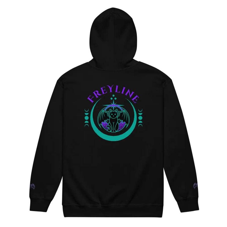 Celestial Familiar Moon Phases Zip Hoodie product image (8)