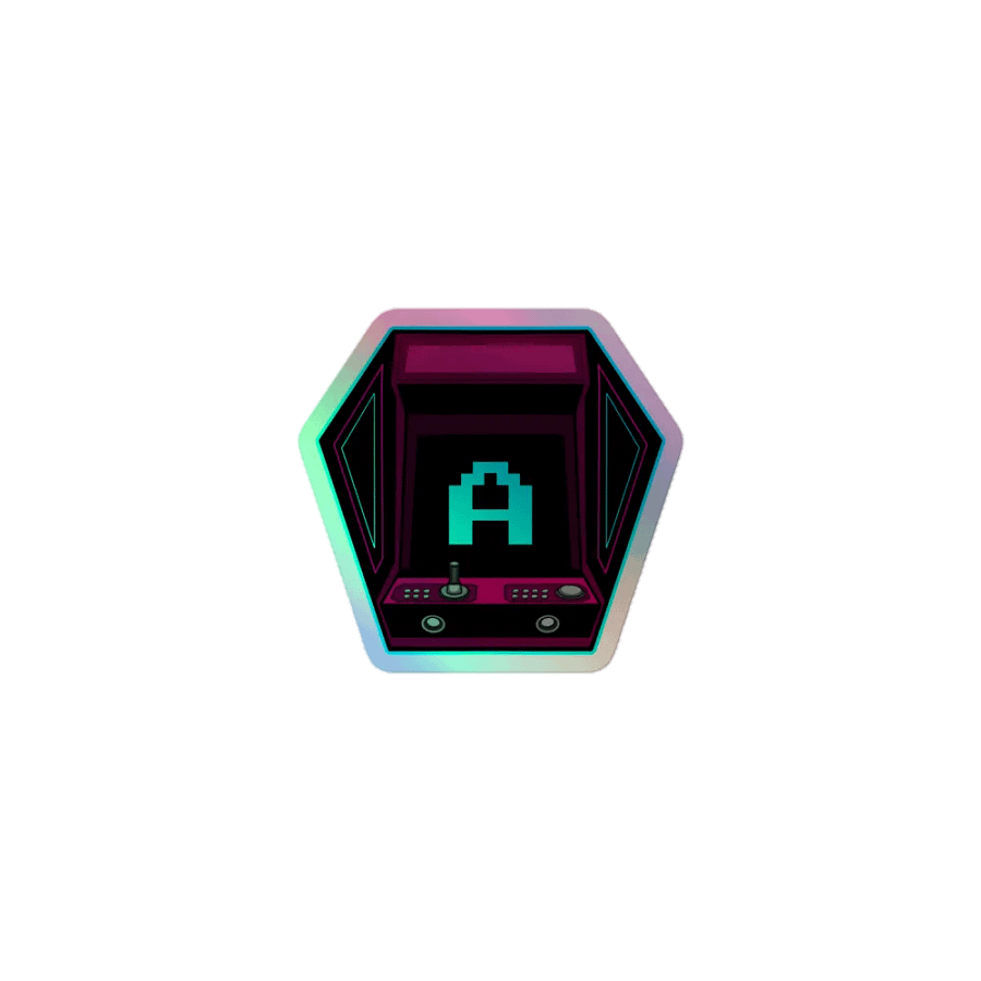 AreKade New Logo Holographic Sticker product image (1)