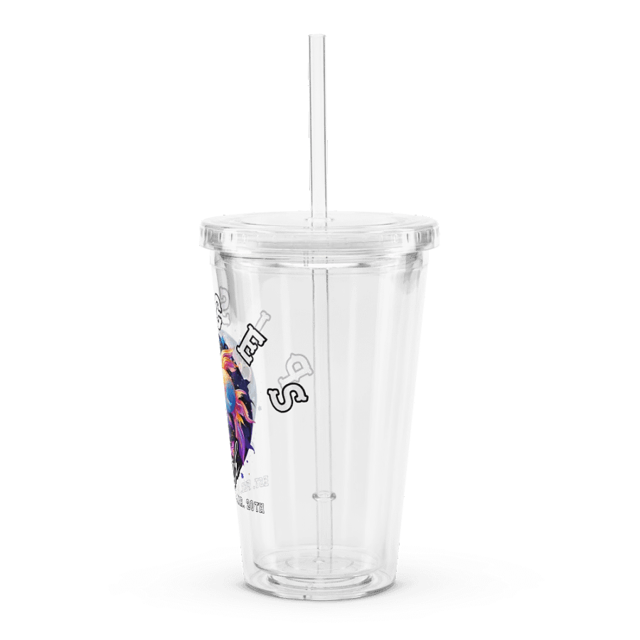 Pisces - Zodiac Double Wall Clear Plastic Tumbler product image (4)