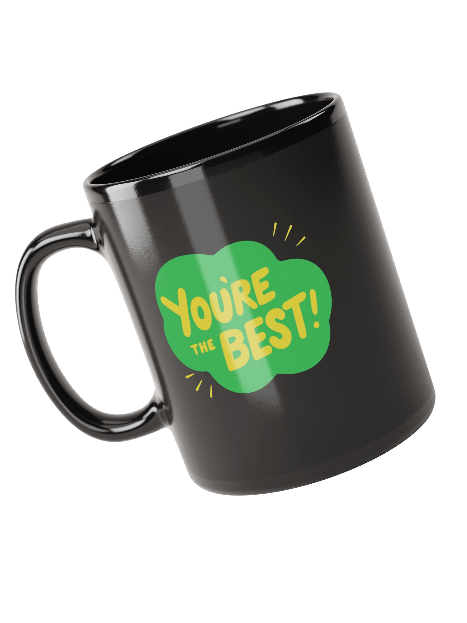 You're the Best! Black Coffee Mug product image (4)