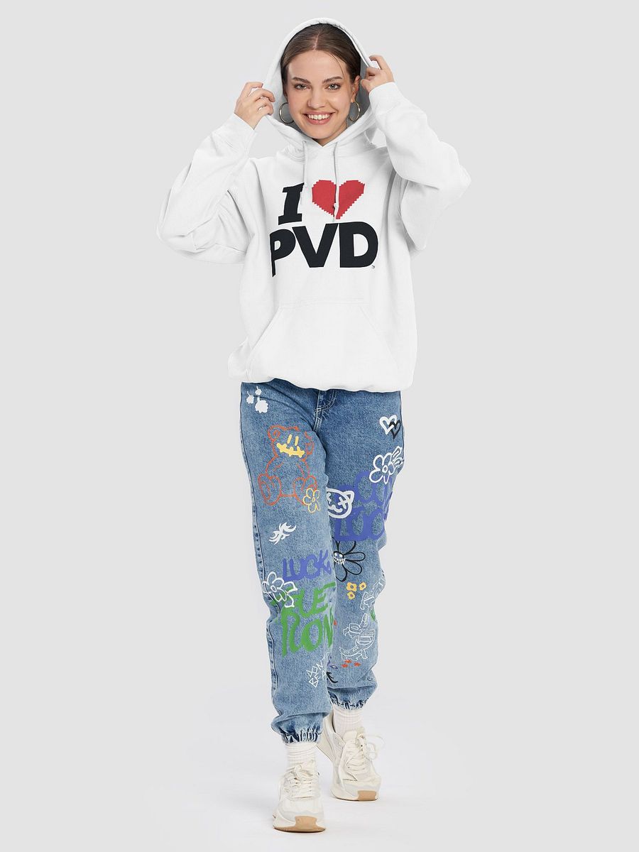 IHEARTPVD.COM | 8-BIT | WHITE HOODIE product image (8)