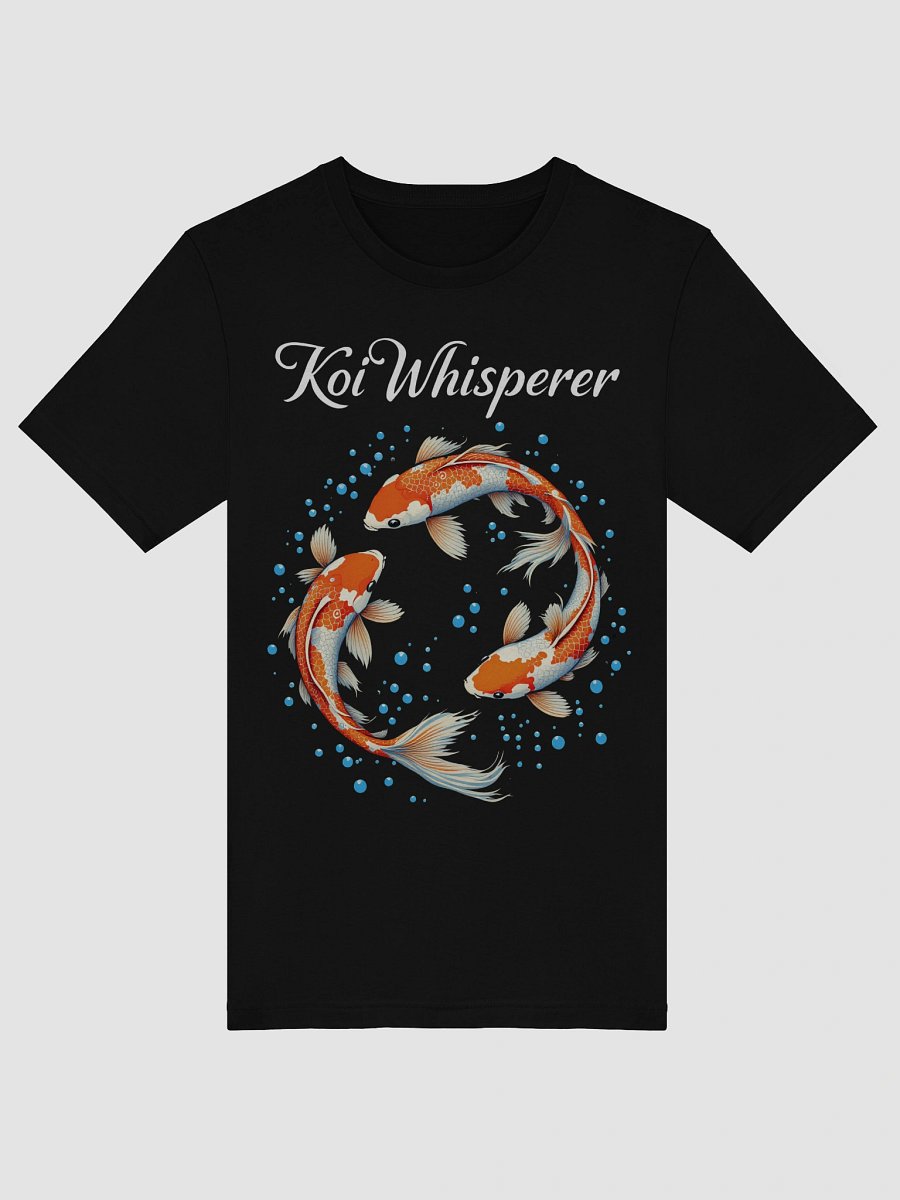 Koi Whisperer T-Shirt for Fish Lovers Cool Koi Fish Pond Keeper Shirt Gift for Men Women Nature Enthusiasts Aquatic Life Tee product image (5)