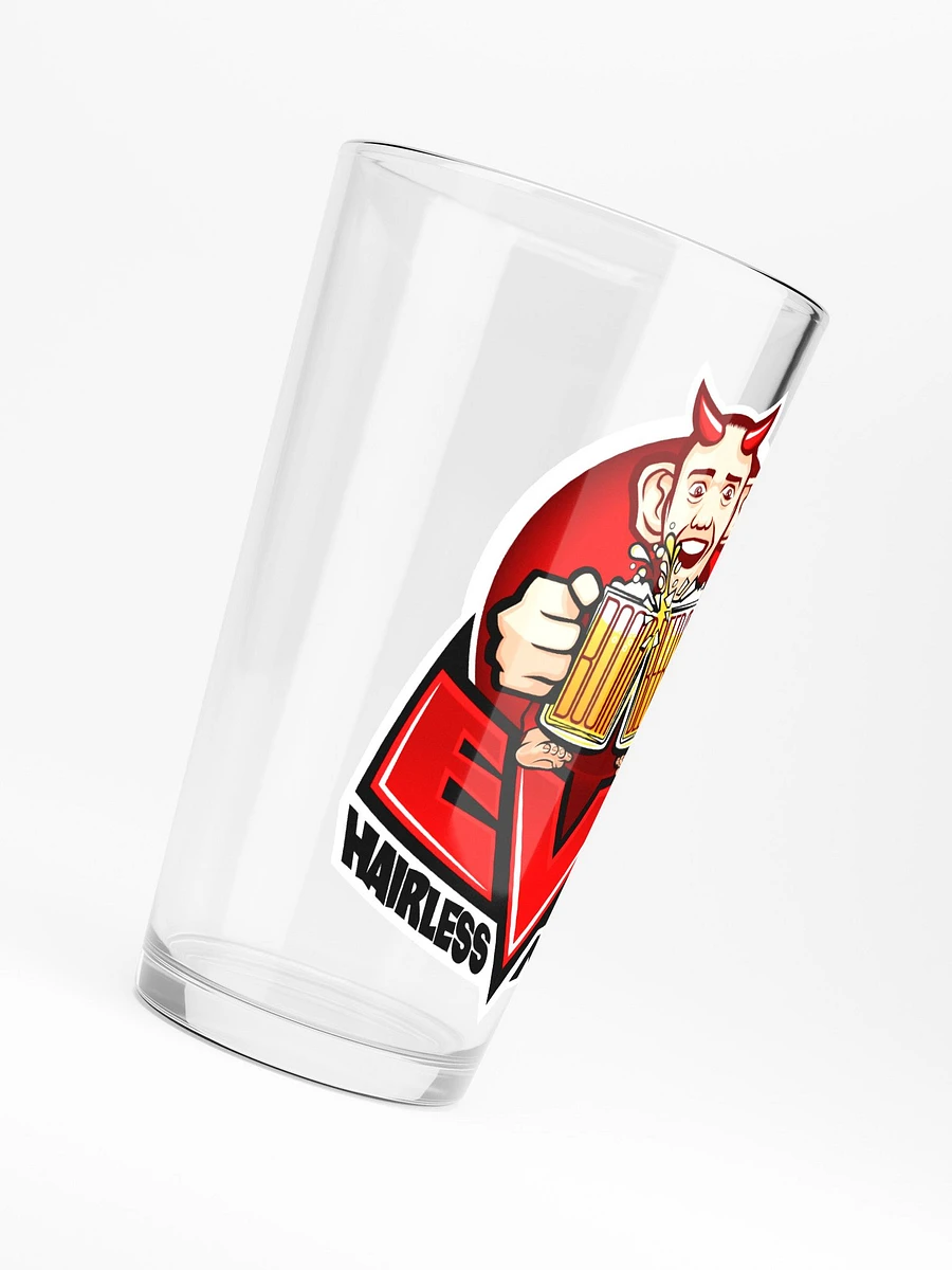 Evil Hairless Monkey Pint Glass product image (6)