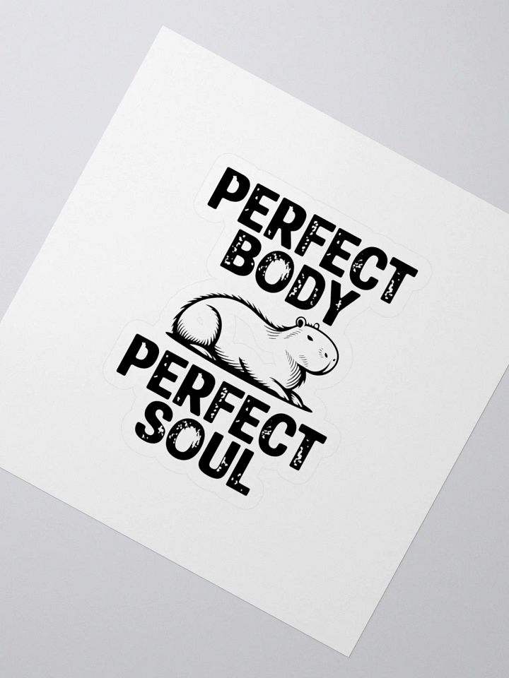 Perfect Body Perfect Soul - Kiss Cut Stickers product image (2)