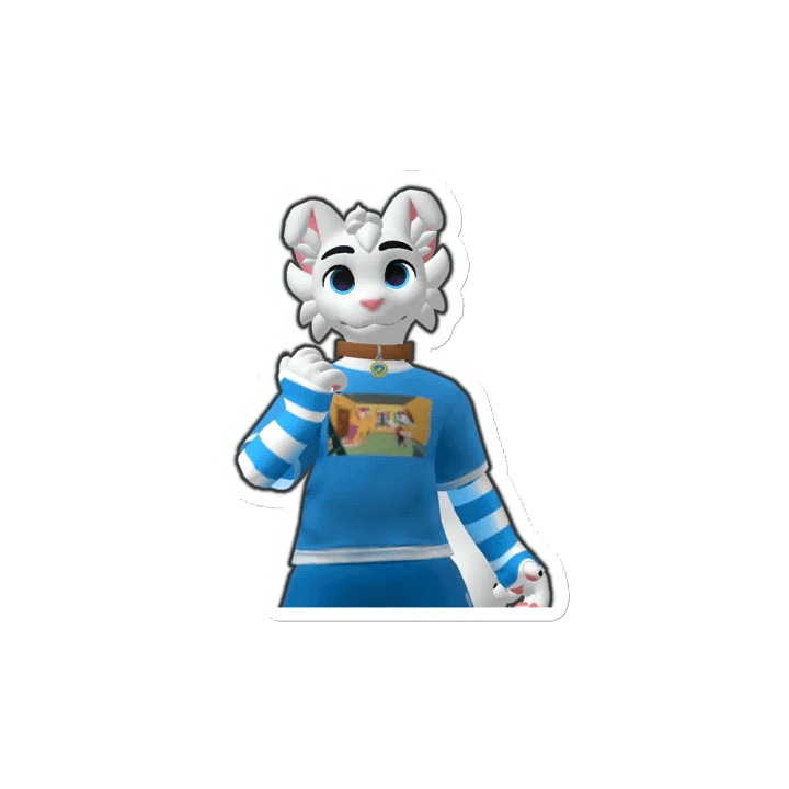 Cute Flippers Die-Cut Magnets product image (2)