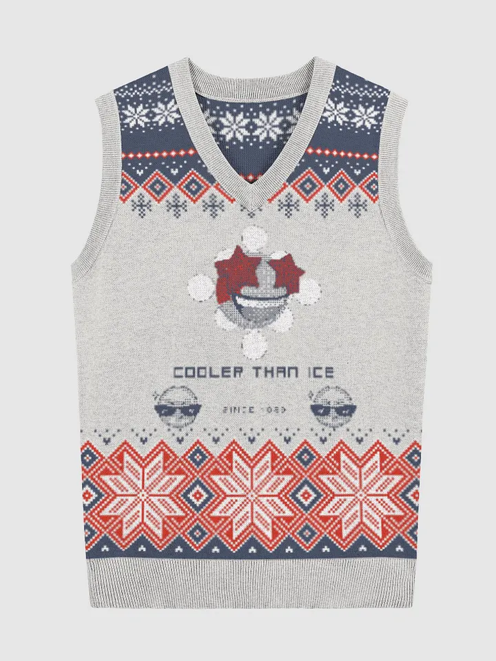 Cooler Than Ice Knitted V-Neck Vest product image (1)