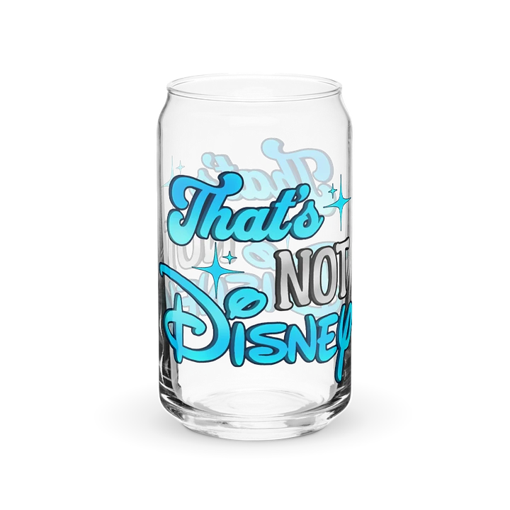 Thats Not Disney Soda Can Glass product image (1)