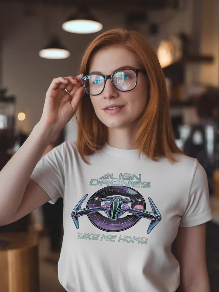 Alien Drone Unisex Tee product image (1)