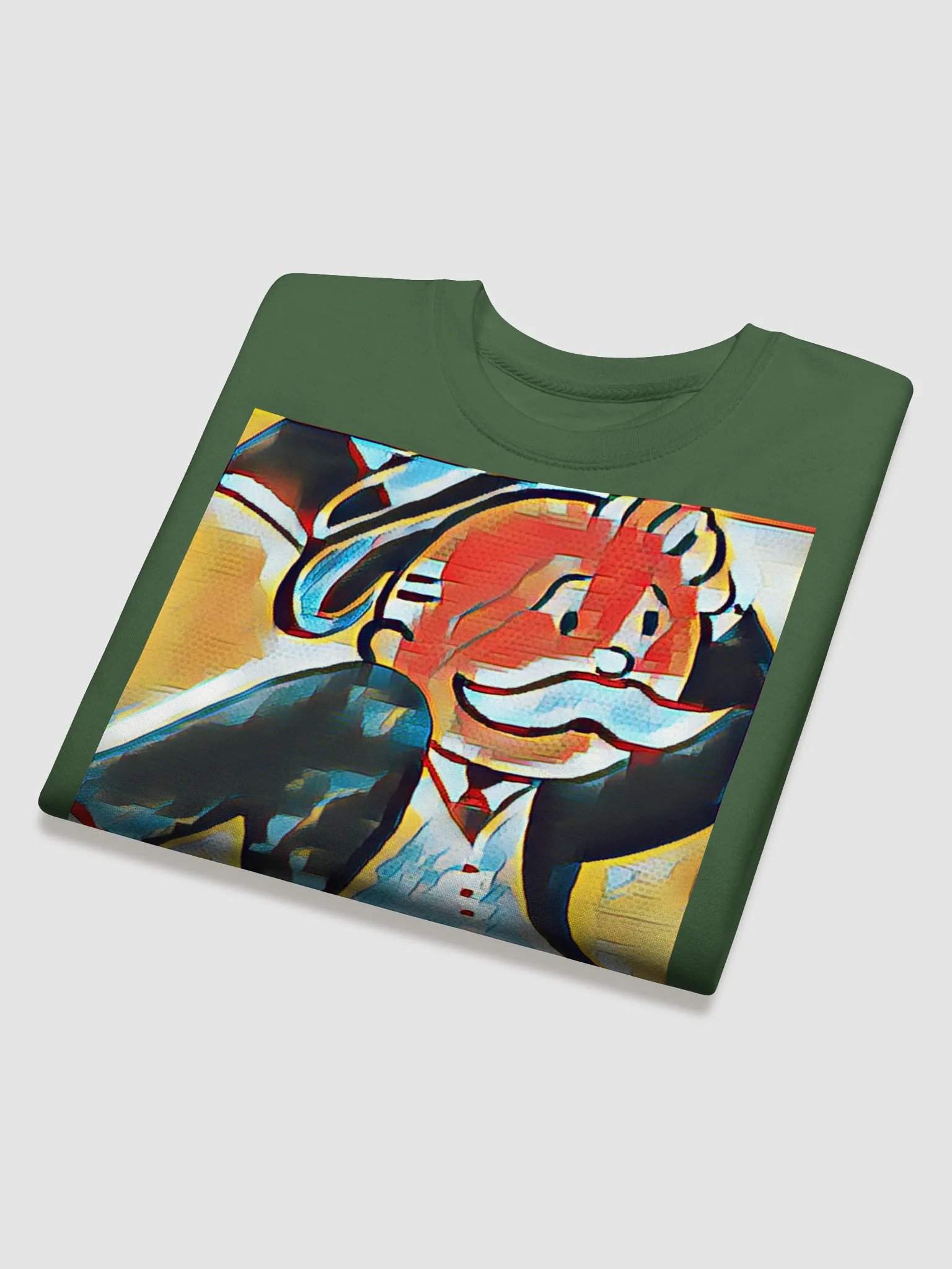 Abstract Monopoly Guy Premium Americana Sweatshirt product image (4)