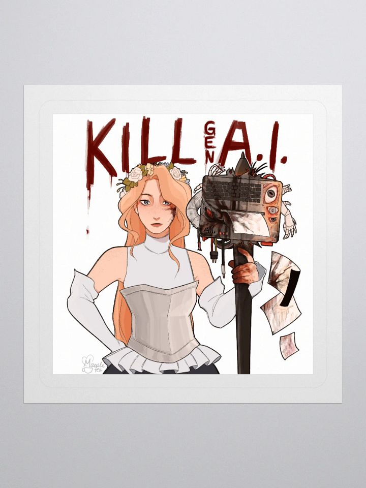 Enough. - Sticker product image (1)