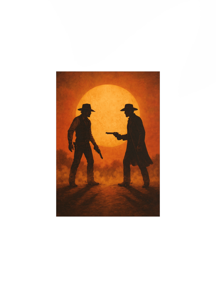 Poster “Duel au coucher de soleil” product image (6)