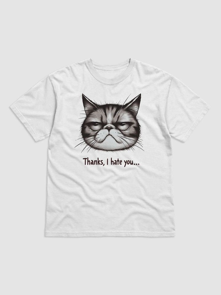 Cranky Cat Expresses Sardonic Gratitude product image (1)