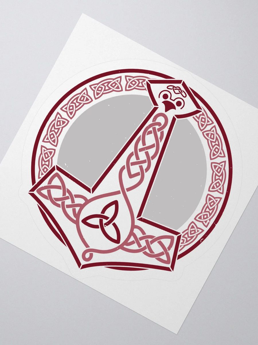 Thor's Hammer Sticker product image (5)