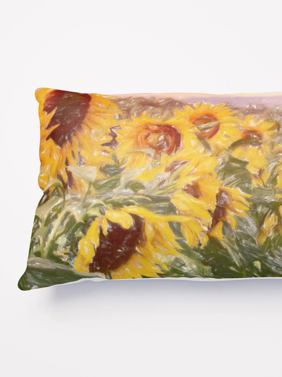 Impressionist Sunflower Field Pillow product image (3)