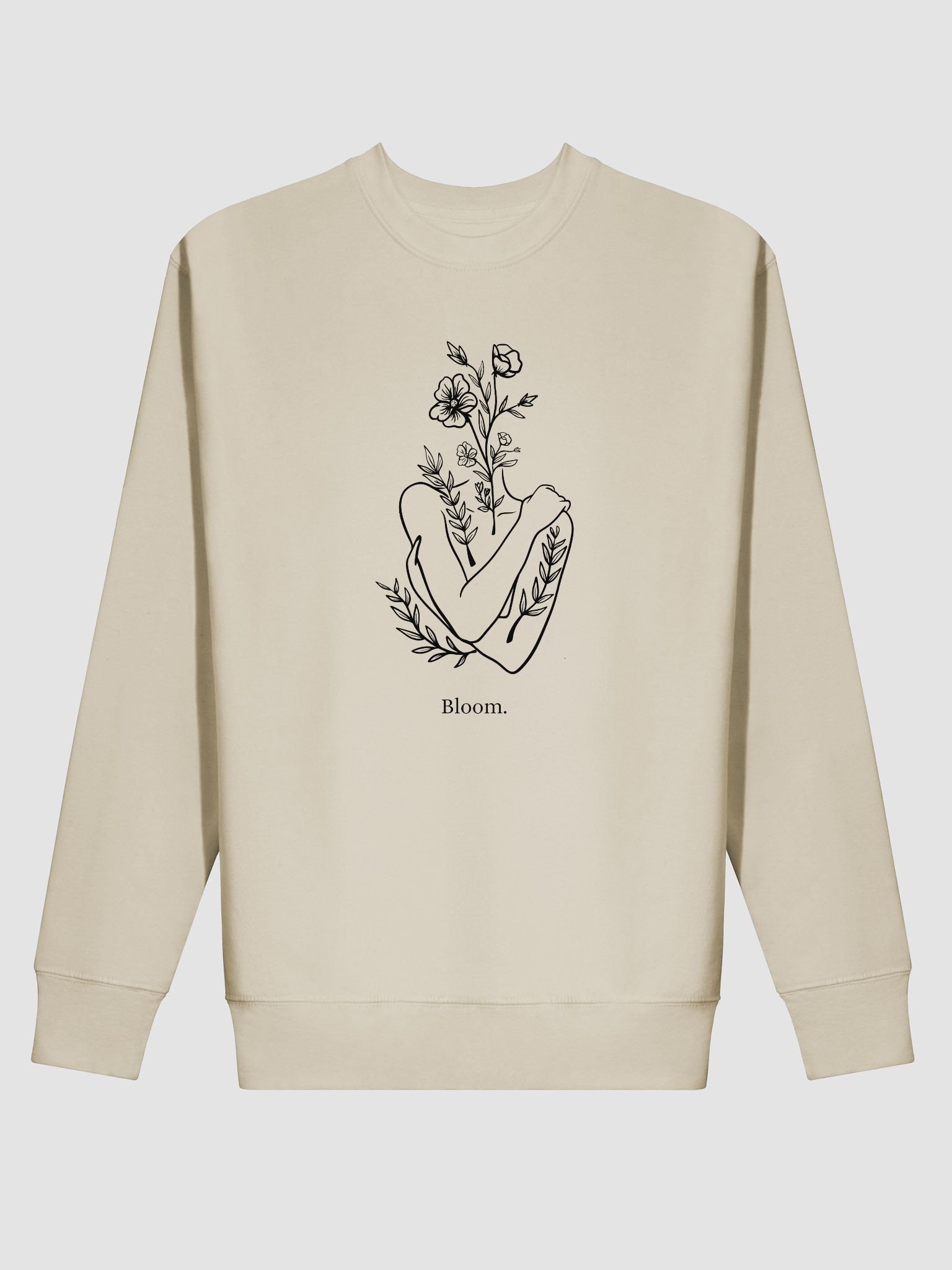 Bloom Comfort: Premium Cotton Sweatshirt product image (2)