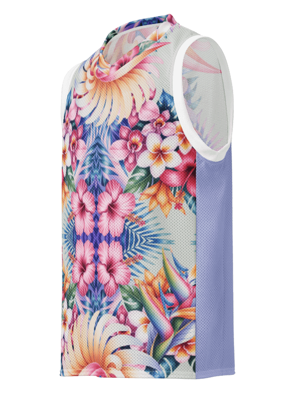 Hawaiian flora 2058-Basketball Jersey product image (6)