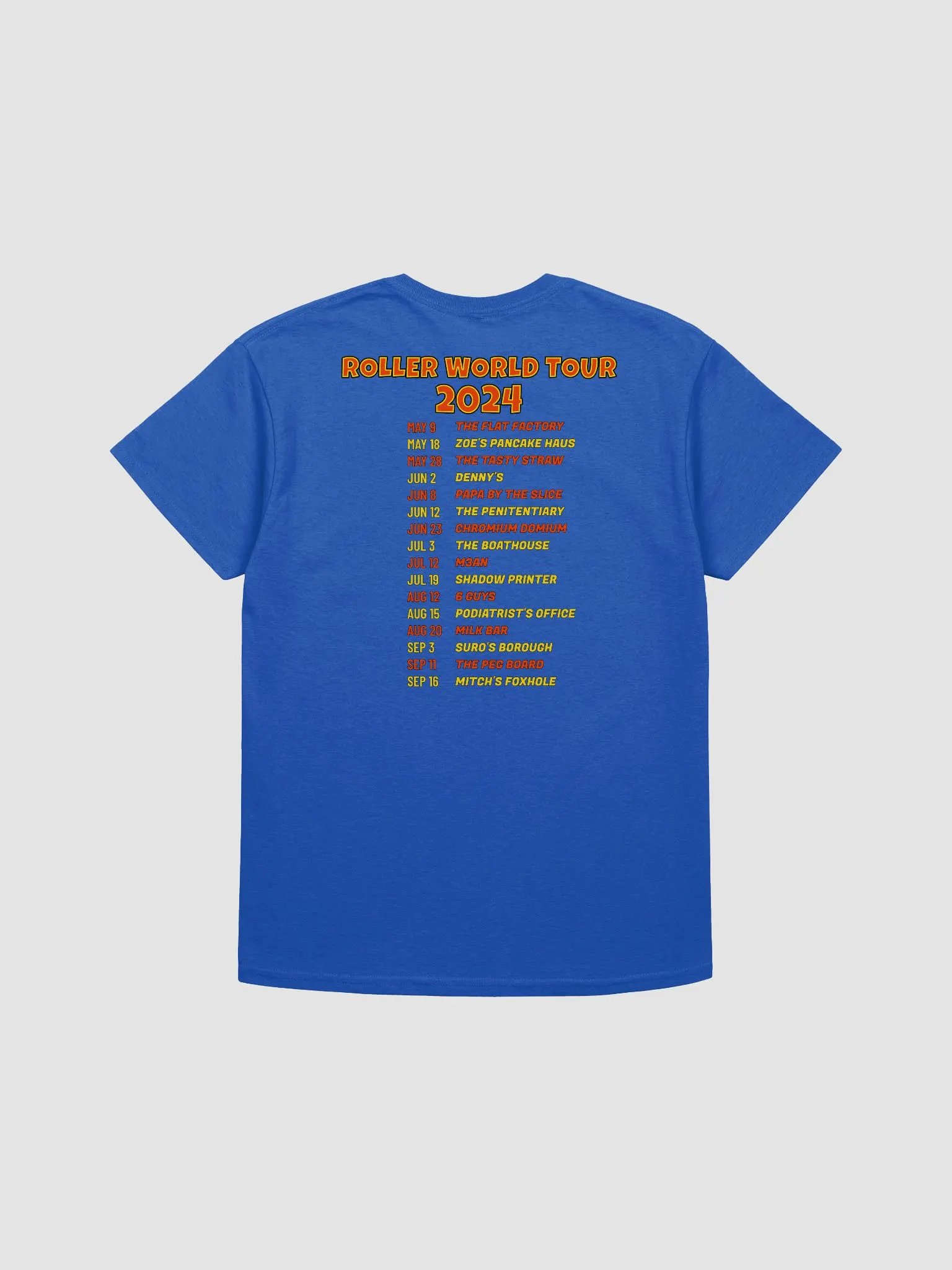 WORLD TOUR SHIRT product image (26)