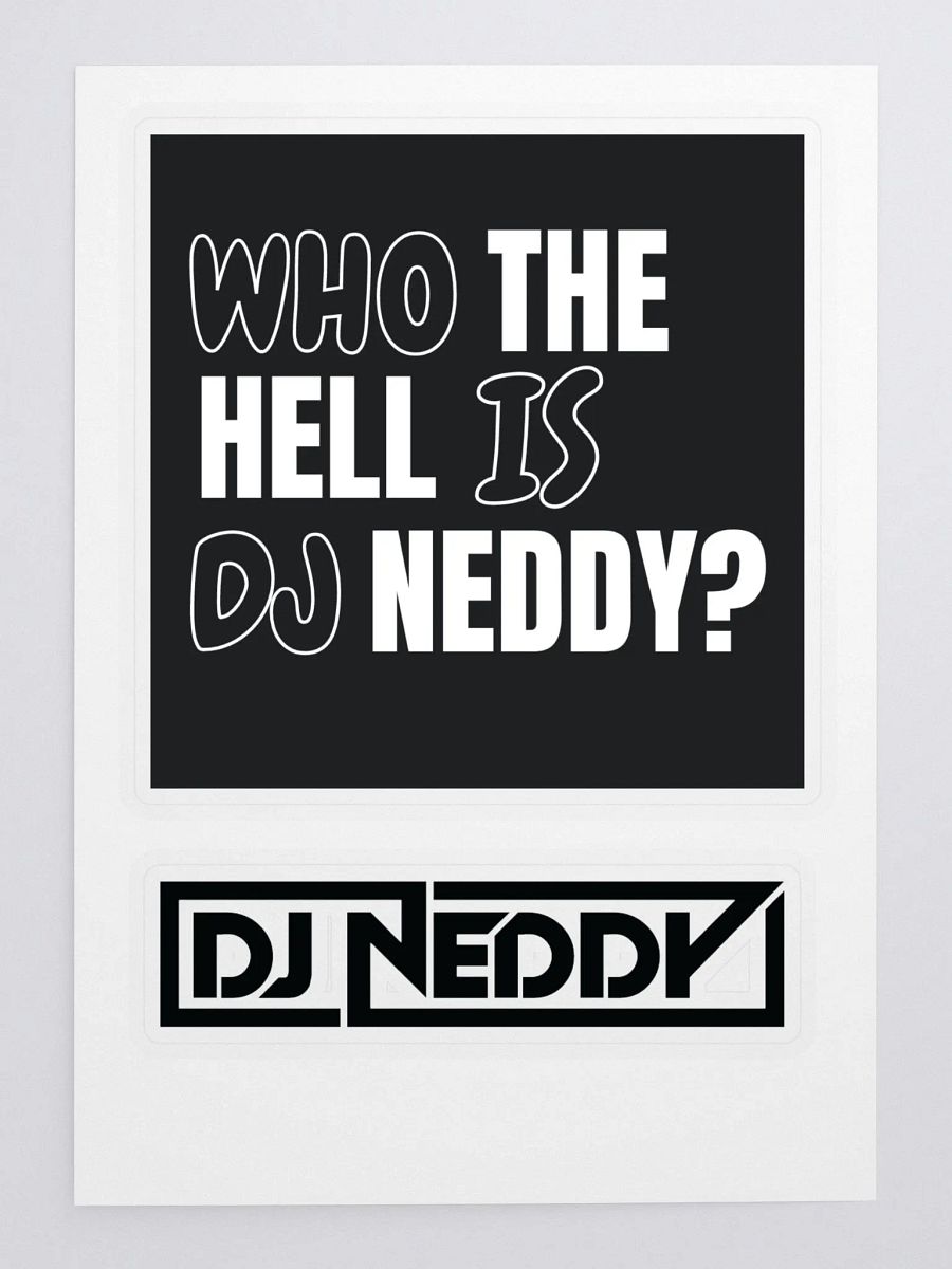 DJ Neddy Stickers product image (3)