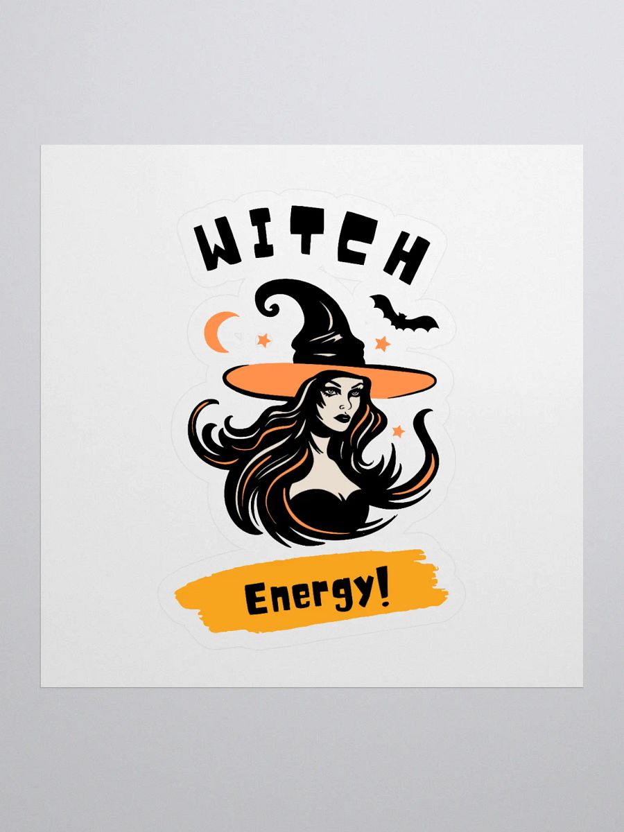 Witch Energy Kiss Cut Stickers product image (1)