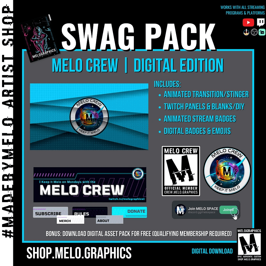#MELOtober 2023 Personalized MELO CREW Founders - Blanket | #MadeByMELO product image (8)