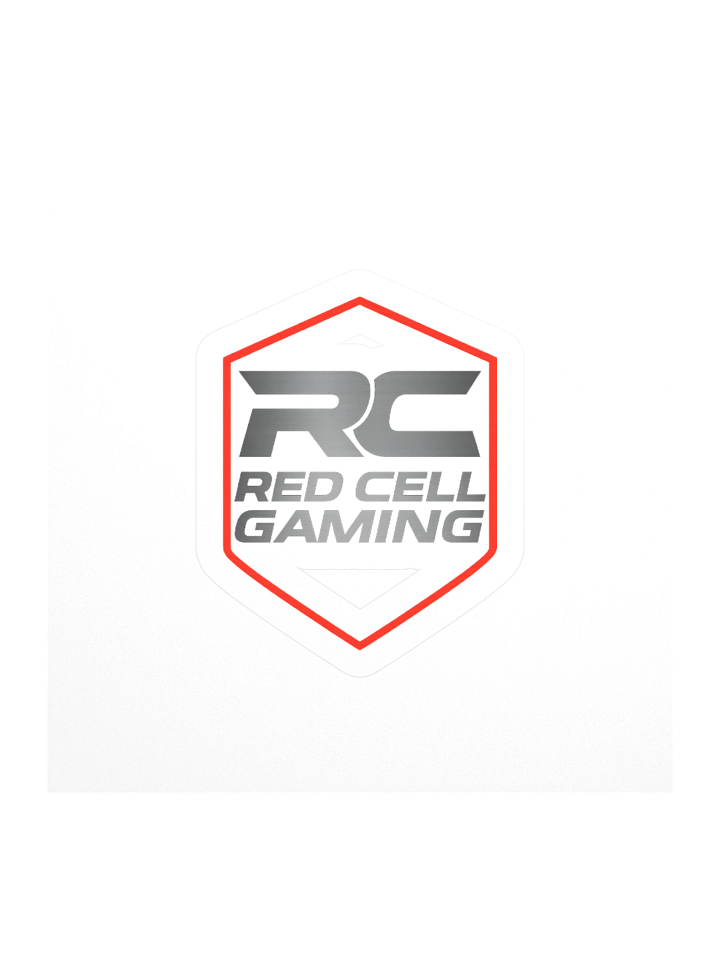 Red Cell Gaming Metallic Logo Stickers product image (1)