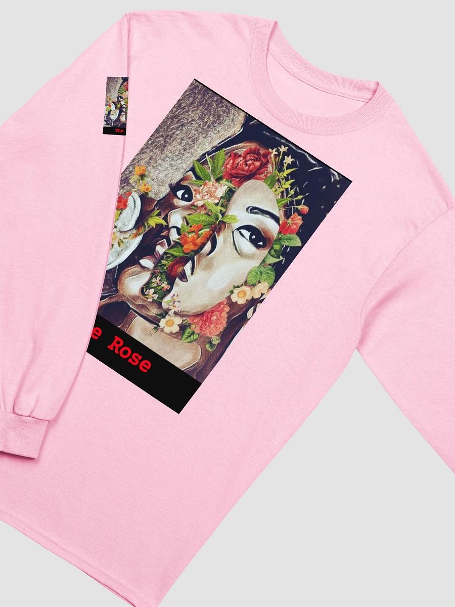 The Rose Long Sleeve Pink Tee product image (3)