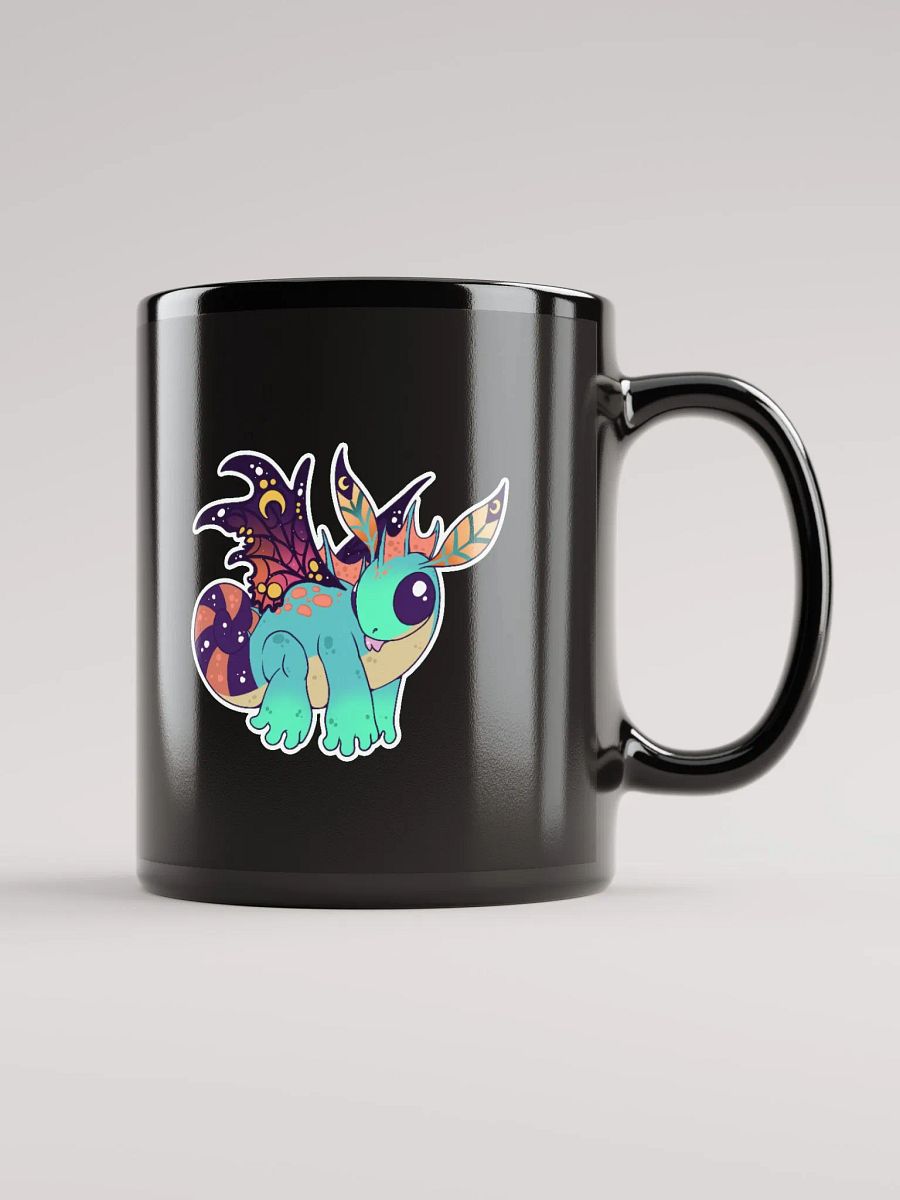 Fae Dragon - Black Glossy Mug product image (1)