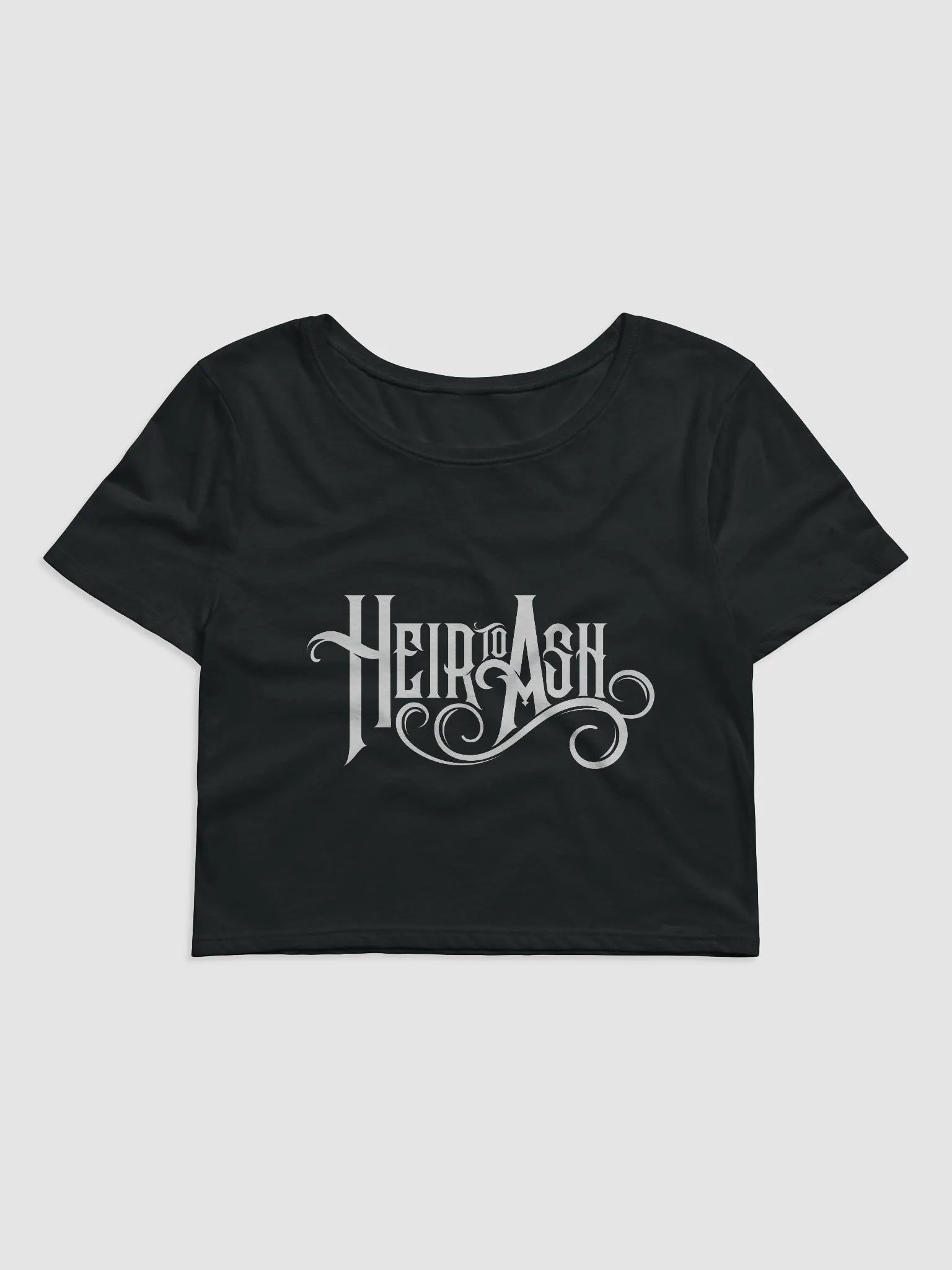 Crop Tee White Logo product image (1)