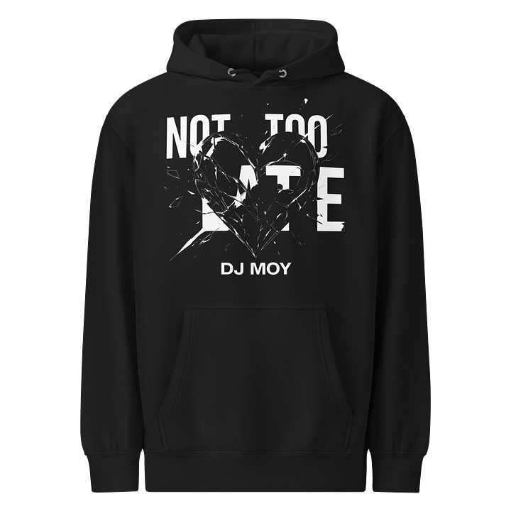 DJ Moy Hoodie - NOT TOO LATE Single product image (1)