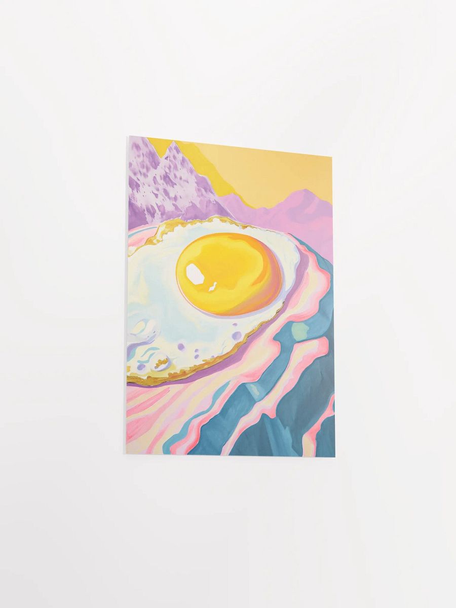 Whimsical Egg Landscape Poster product image (5)