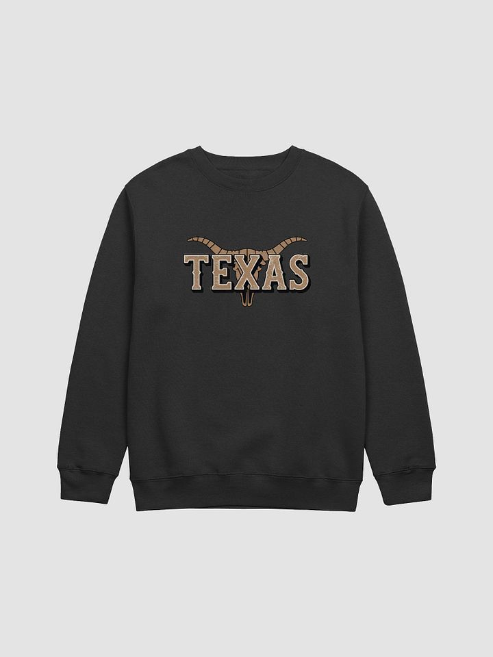 Texas Longhorn Skull Crewneck Sweatshirt product image (5)